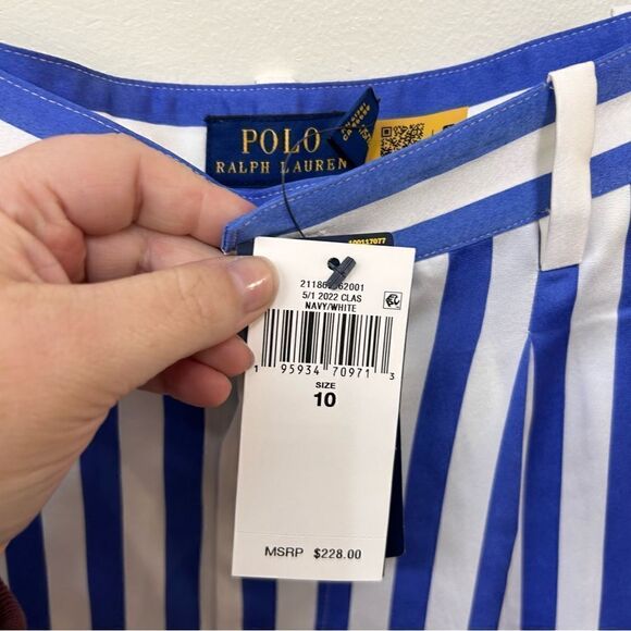 Polo Ralph Lauren Striped Shorts Size 10 - Picture 5 of 8